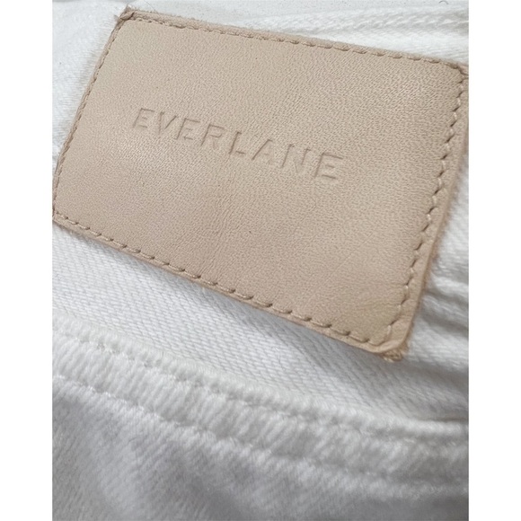 Everlane The Summer Jean in White Super-Soft Relaxed Size 33 - Picture 10 of 10